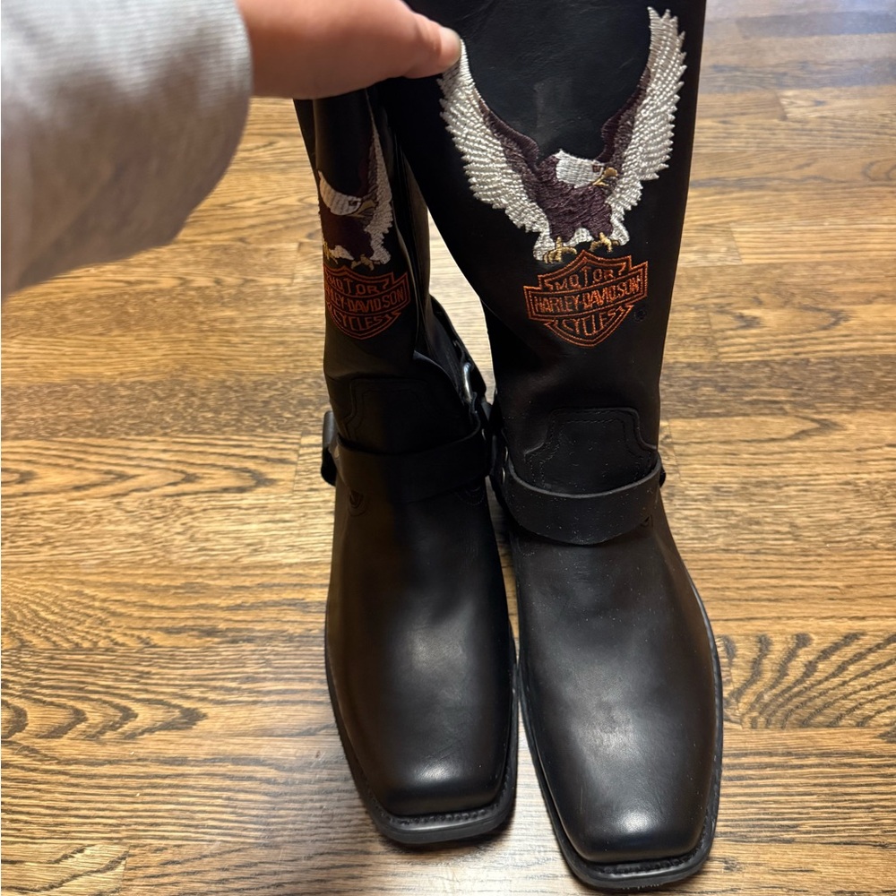 Harley-Davidson Black motorcyle  Men's Boots